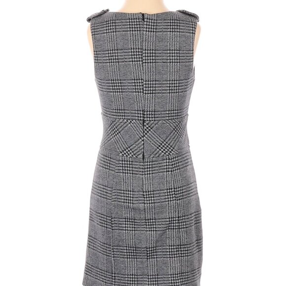 Mango Suit Plaid Wool Mini Dress XXS - Picture 3 of 6